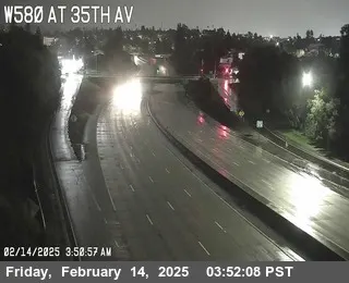 Vista en vivo de TVA41 -- I-580 : 35th Avenue, California en VolveVision