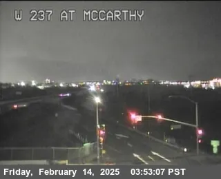 Live view of TVC34 -- SR-237 : McCarthy TVC34 -- SR-237 : McCarthy, California live camera view on VolveVision