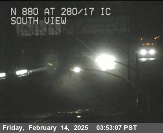 Vista en vivo de TVC48 -- I-880 : SR-17 / I-280, California en VolveVision