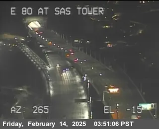 Live view of TVD33 -- I-80 : Bay Bridge SAS Tower West TVD33 -- I-80 : Bay Bridge SAS Tower West, California live camera view on VolveVision
