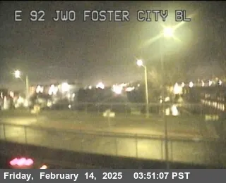Vista en directo de TVE01 -- SR-92: Just West Of Foster City Blvd Vista en vivo de TVE01 -- SR-92: Just West Of Foster City Blvd, California en VolveVision