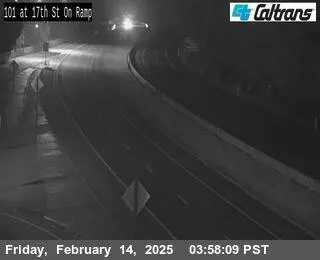 Vista en directo de US-101 : Onramp de la 17ª Calle Vista en vivo de US-101 : Onramp de la 17ª Calle, California en VolveVision