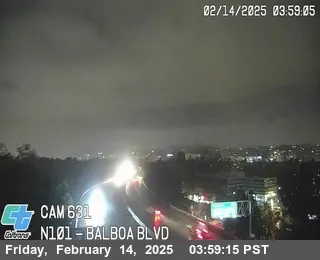 Live view of US-101 : (631) Balboa Blvd US-101 : (631) Balboa Blvd, California live camera view on VolveVision