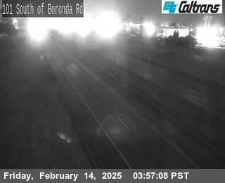 Vista en directo de Cámara en Vivo US-101 en Calle Boronda Vista en vivo de Cámara en Vivo US-101 en Calle Boronda, California en VolveVision