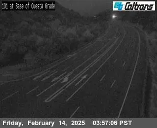 Vista en directo de US-101 : Fondo de Cuesta Grade Vista en vivo de US-101 : Fondo de Cuesta Grade, California en VolveVision