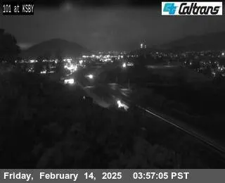 Vista en directo de Cámara en Vivo US-101: KSBY Vista en vivo de Cámara en Vivo US-101: KSBY, California en VolveVision