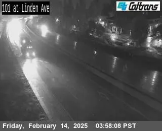 Vista en directo de US-101 : Avenida Linden Vista en vivo de US-101 : Avenida Linden, California en VolveVision