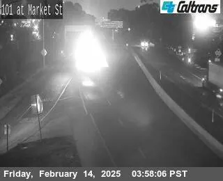 Live view of US-101 : Market Street US-101 : Market Street, California live camera view on VolveVision