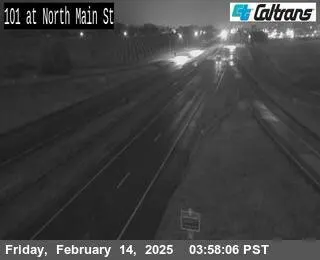 Vista en directo de US-101 : North Main St - Theater Dr Vista en vivo de US-101 : North Main St - Theater Dr, California en VolveVision