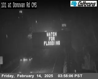 Vista en directo de US-101 : Norte de Donovan Rd Vista en vivo de US-101 : Norte de Donovan Rd, California en VolveVision