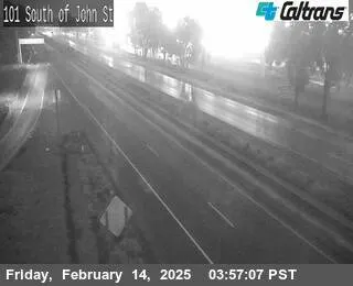 Live view of US-101 : South of John Street US-101 : South of John Street, California live camera view on VolveVision