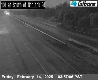 Vista en directo de US-101 : Al sur de Niblick Road Vista en vivo de US-101 : Al sur de Niblick Road, California en VolveVision