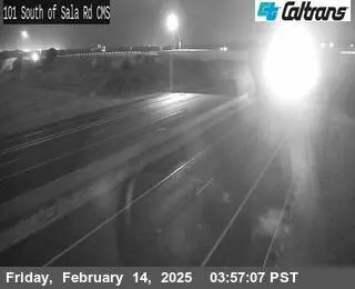 Vista en directo de US-101 : Sur de Sala Road Vista en vivo de US-101 : Sur de Sala Road, California en VolveVision
