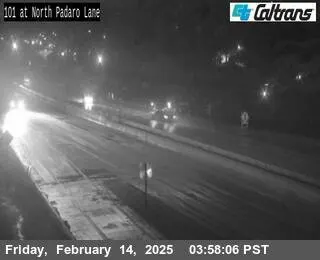 Vista en directo de US-101: Salida de Padaro Norte Vista en vivo de US-101: Salida de Padaro Norte, California en VolveVision