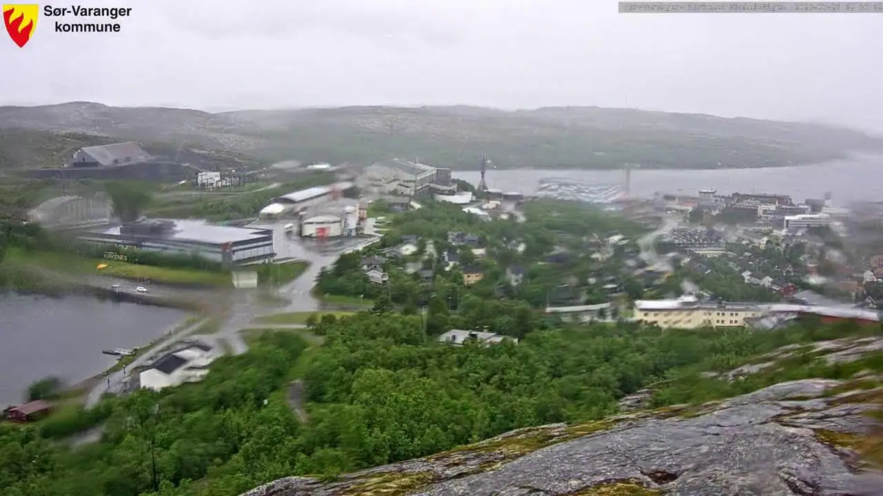 Vista en vivo de Cámara vial de Kirkenes, Noruega en VolveVision