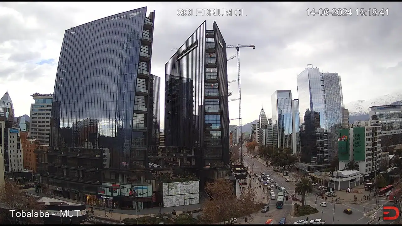 Vista en vivo de Cámara en Vivo Providencia, Chile en VolveVision