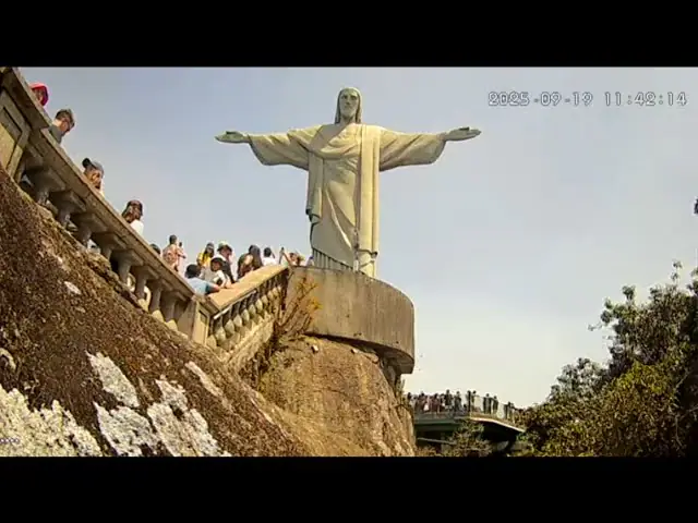 Christ the Redeemer Cam, Rio de Janeiro live camera view on VolveVision