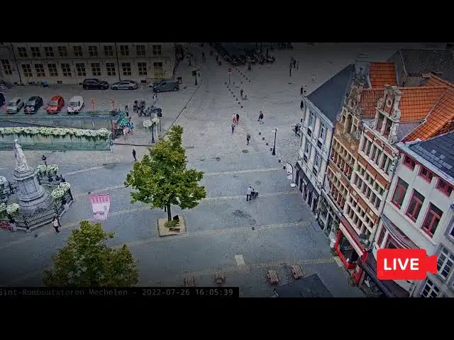 Vista en vivo de Cámara Schoenmarkt, Mechelen en VolveVision