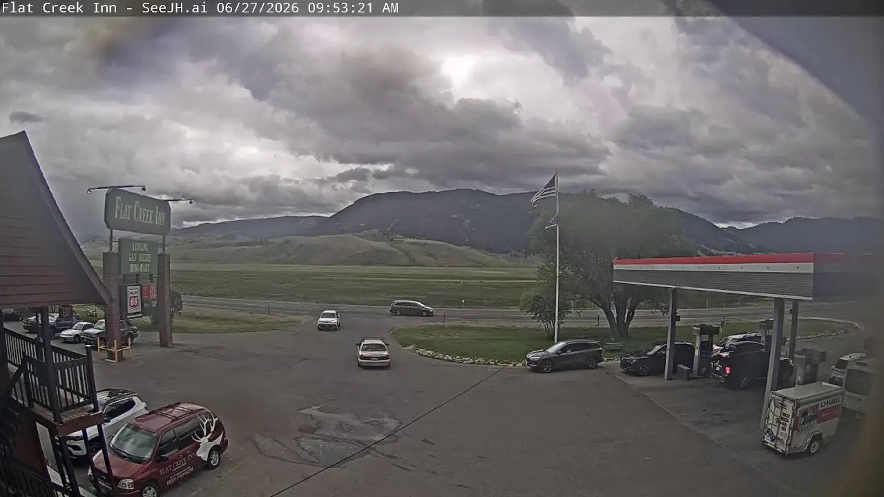 Flat Creek Inn Office Cam, WY, Teton County live camera view on VolveVision