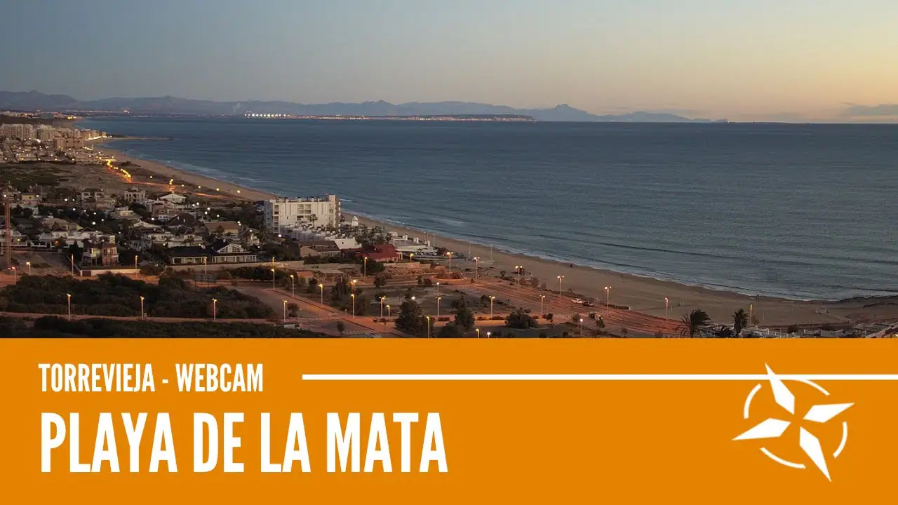 Playa de La Mata, Torrevieja live camera view on VolveVision