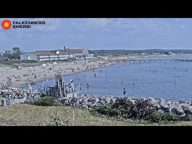 Cámara en directo de Skrea Strand, Falkenberg