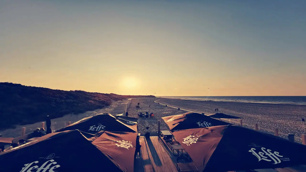 Cámara de la playa de Vrouwenpolde, NL
