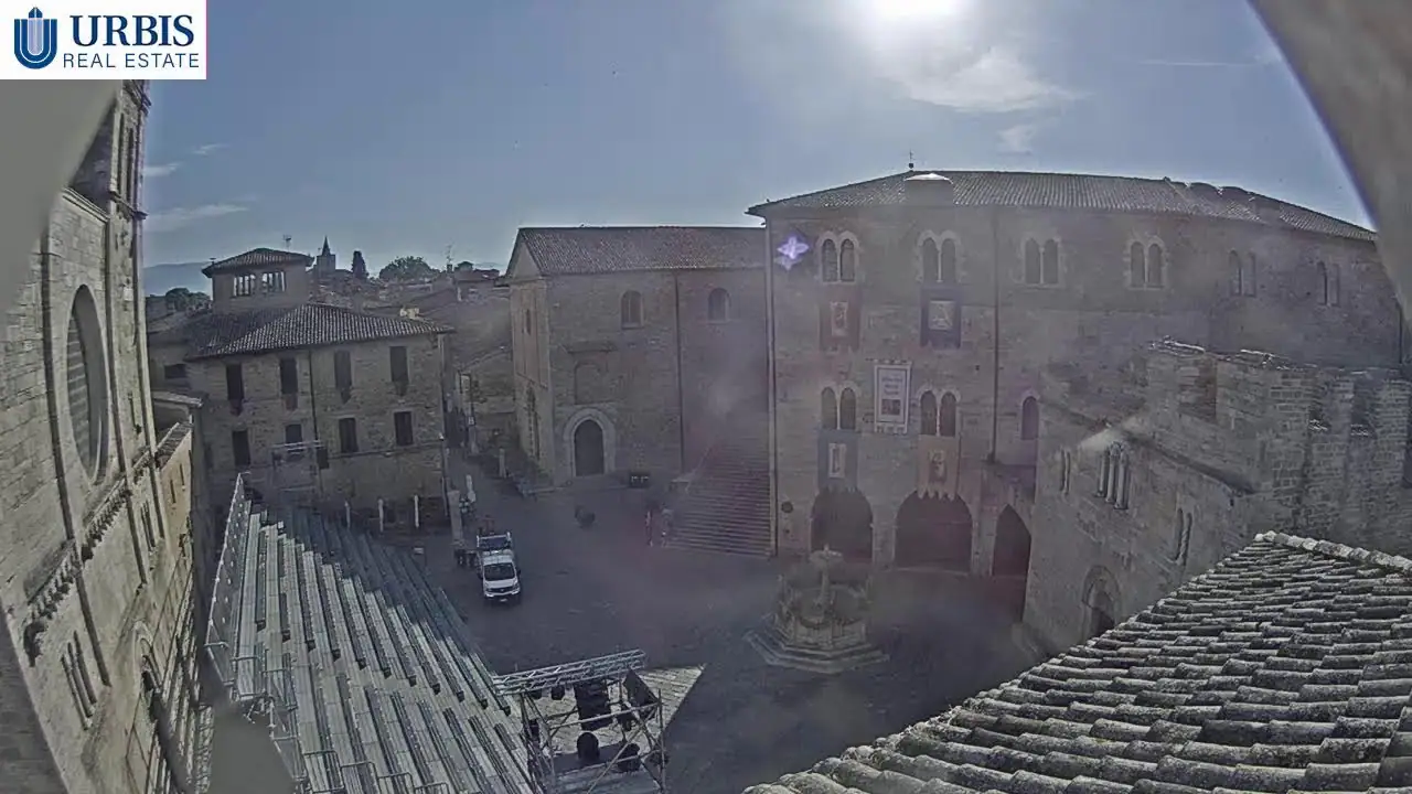 Cámara en vivo de Piazza Silvestri, Bevagna