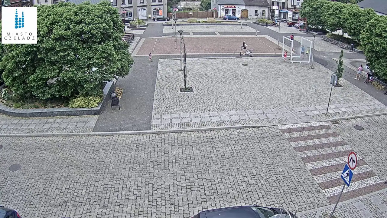 Plaza del Mercado de Czeladź, Polonia