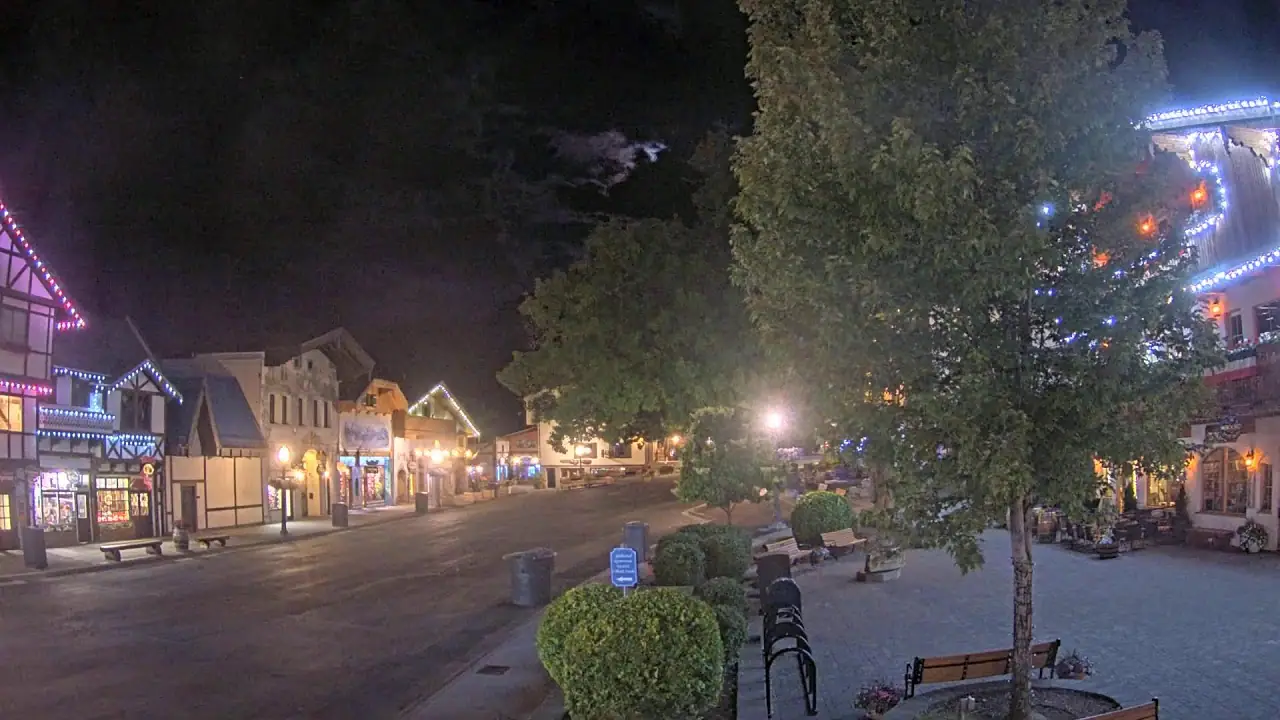 Vista en vivo de Downtown Leavenworth, WA, EE. UU en VolveVision