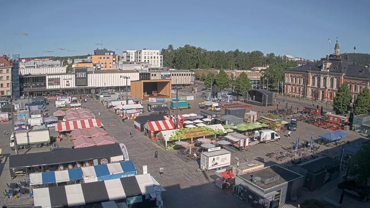 Kuopio Market Square, Finland