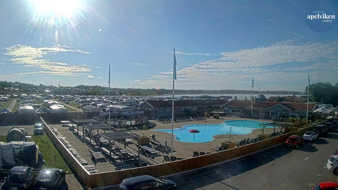 Vista en vivo de Cámara Poolviken, Varberg, Suecia en VolveVision