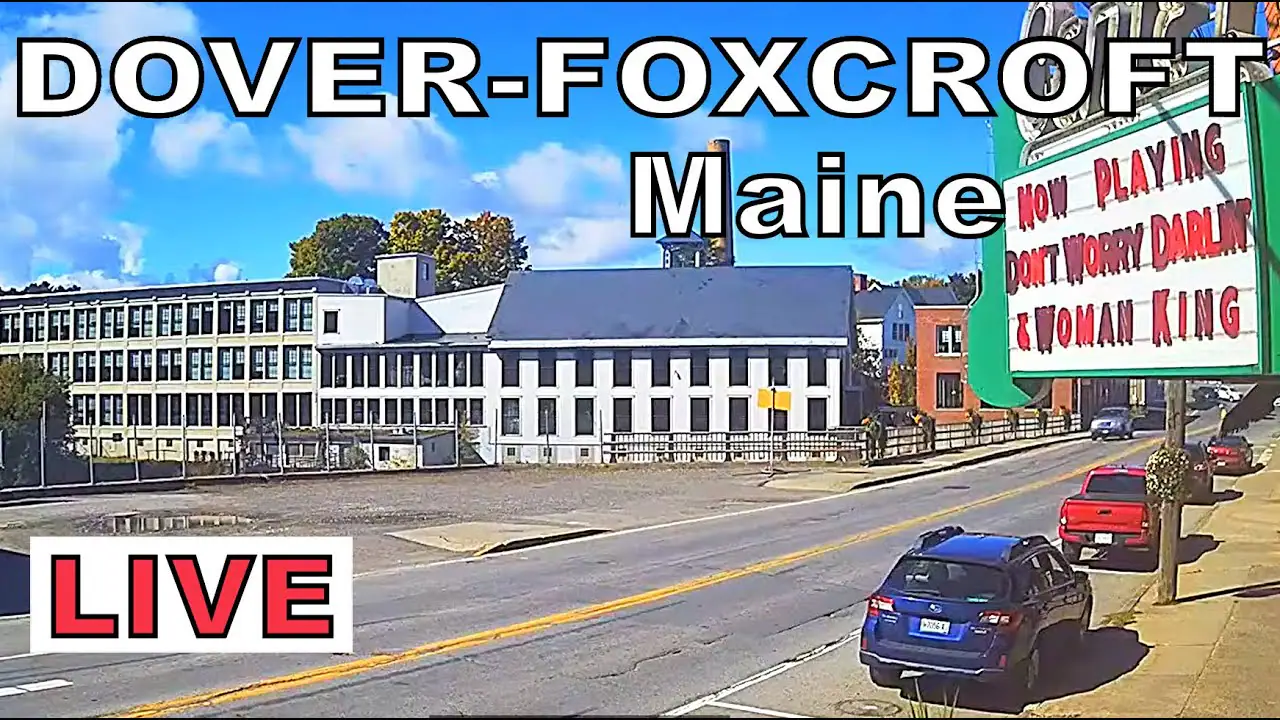 Vista en vivo de Cámara del Center Theatre, Dover-Foxcroft en VolveVision
