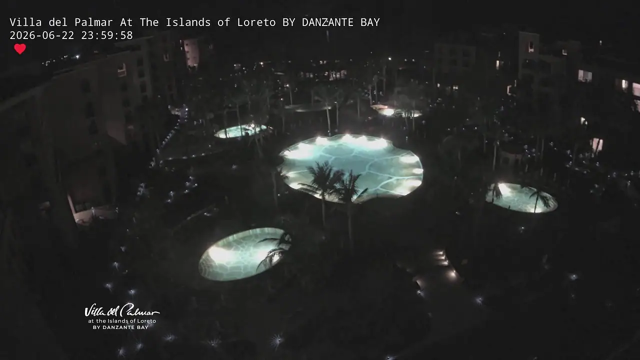Vista en vivo de Villa del Palmar Loreto, MX, México en VolveVision