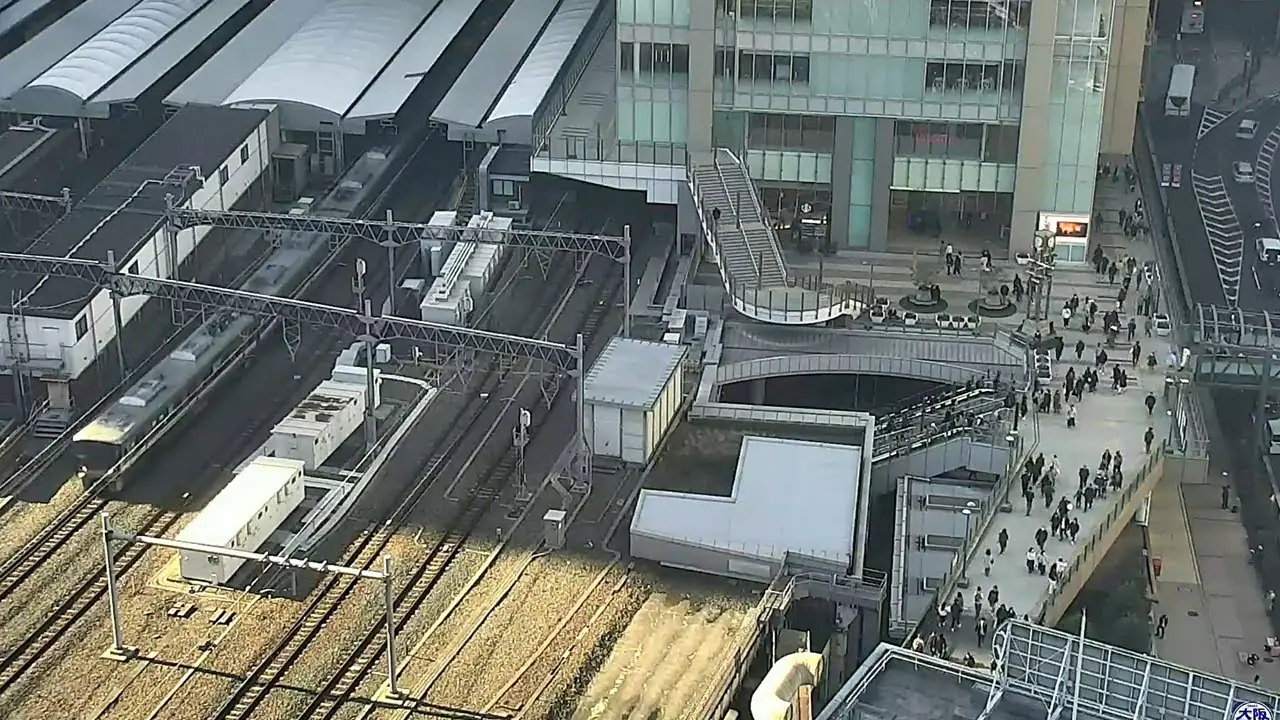 Vista en vivo de Estación Hankyu Osaka-Umeda en VolveVision