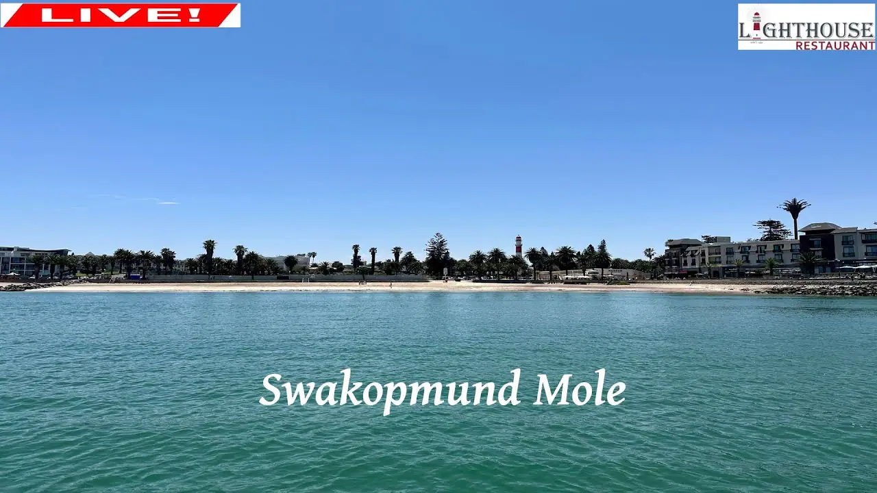 Swakopmund Lighthouse, Namibia live camera view on VolveVision