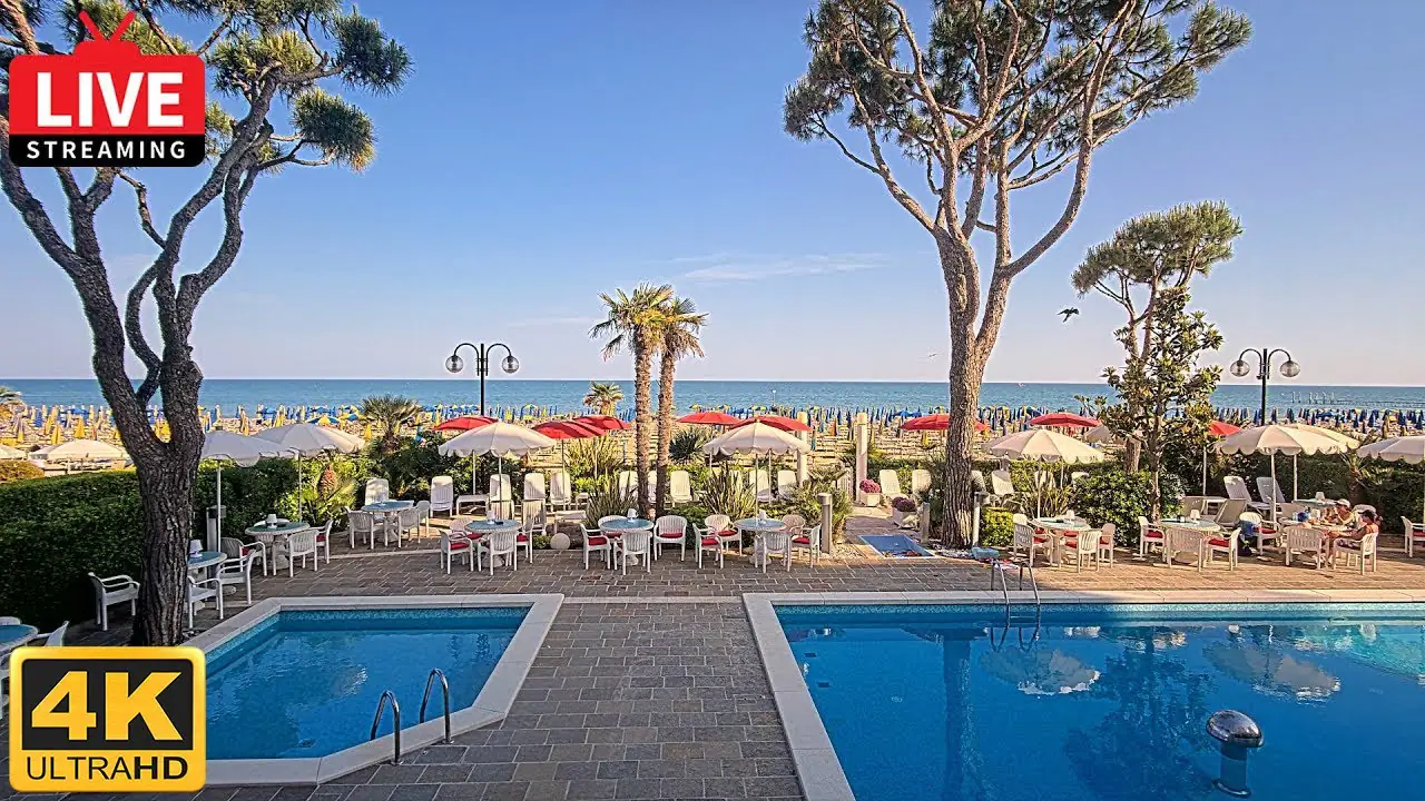 Jesolo Lido Cam, Hotel Termini, VE live camera view on VolveVision