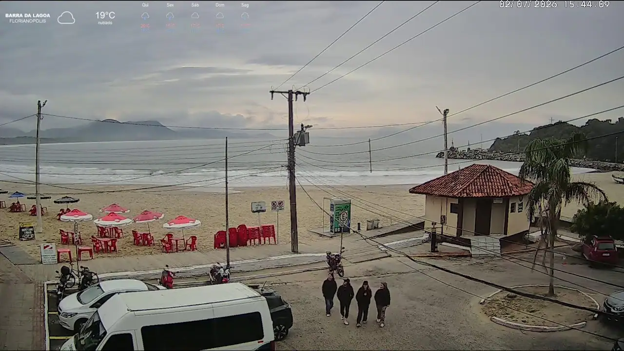 Barra da Lagoa Florianópolis, SC live camera view on VolveVision