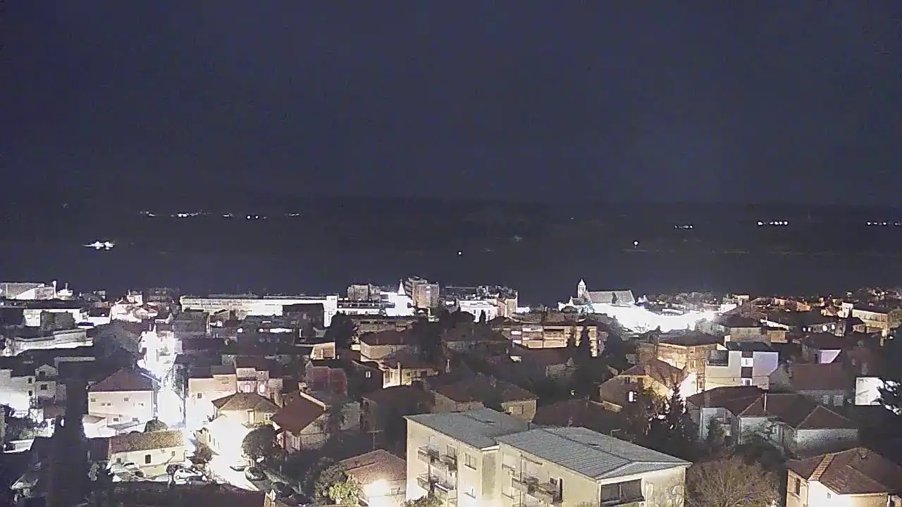 Panorámica de la ciudad de Šibenik, Croacia