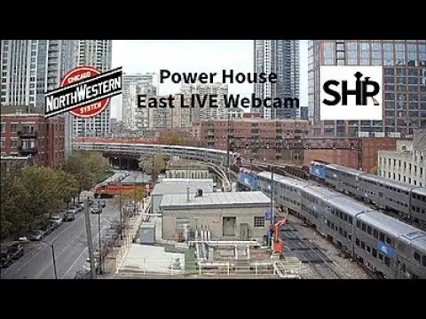 C&NW Railroad Powerhouse, Chicago live camera view on VolveVision