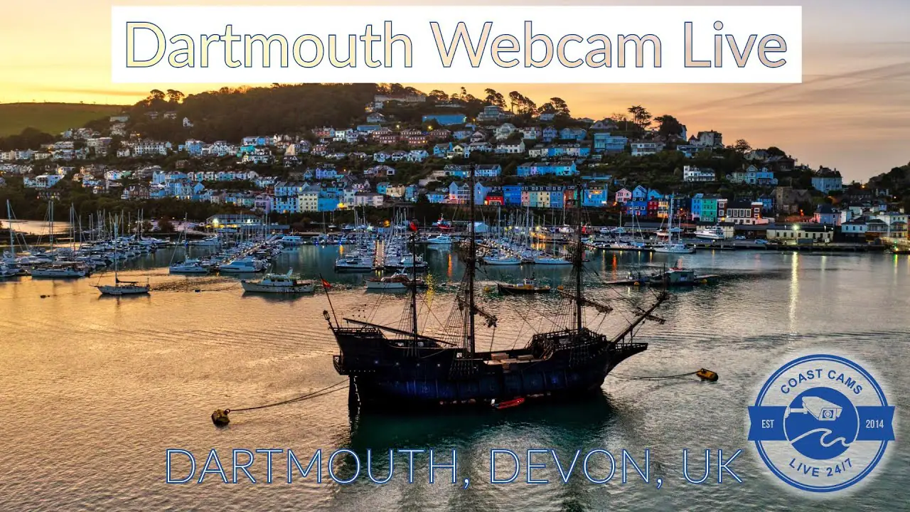 Embankment Bistro, Dartmouth, england live camera view on VolveVision