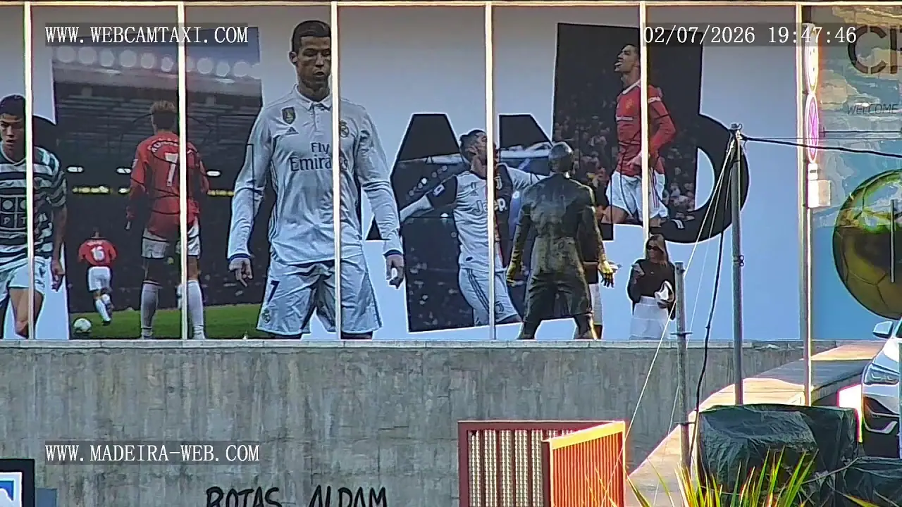 Vista en vivo de Cámara del Museo CR7, Funchal, Sé en VolveVision