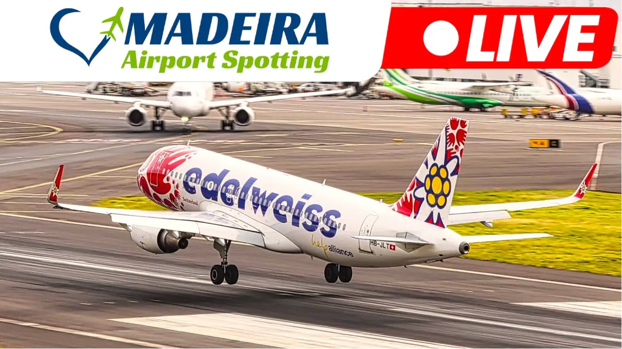 Madeira Island Airport Spotting, Santa Cruz live camera view on VolveVision