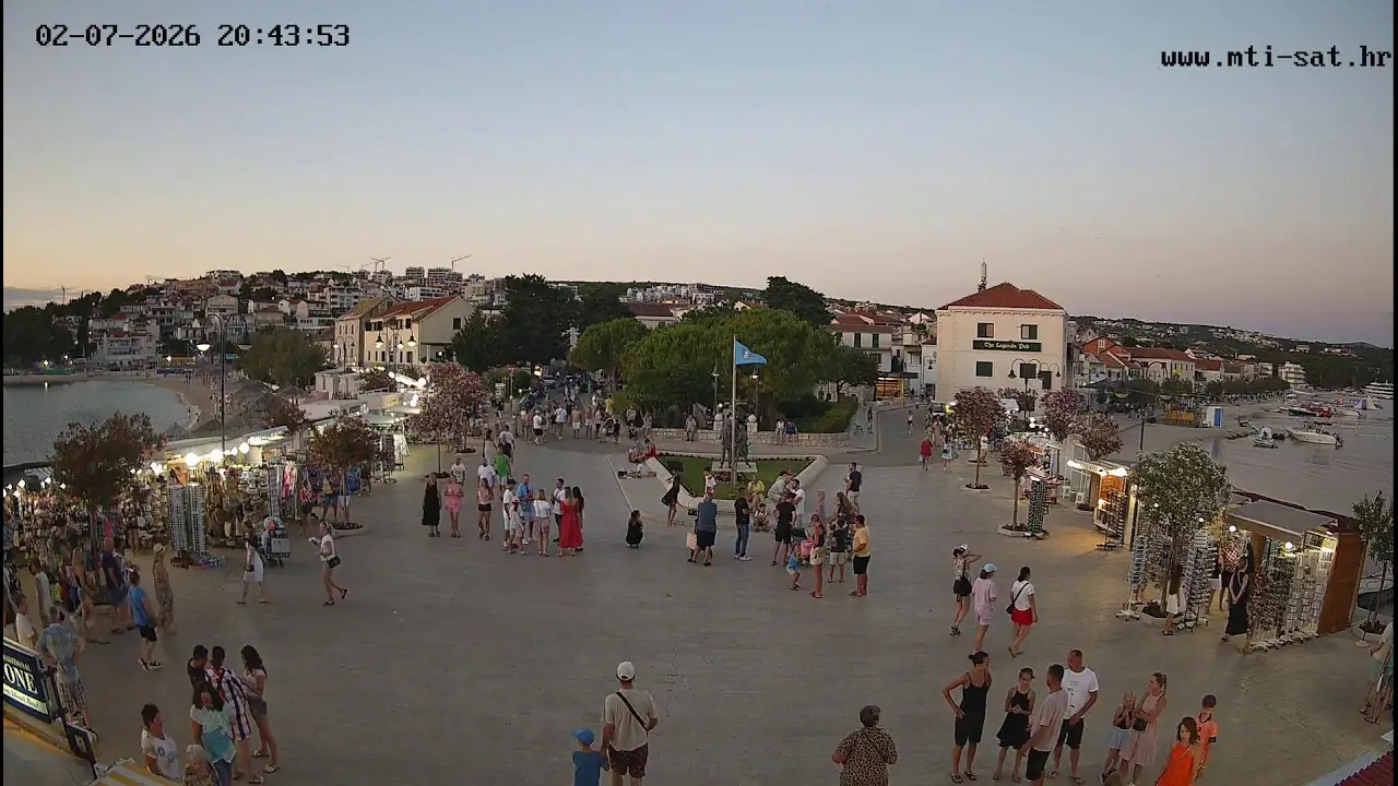 Primosten Cam, Croatia, Primošten live camera view on VolveVision