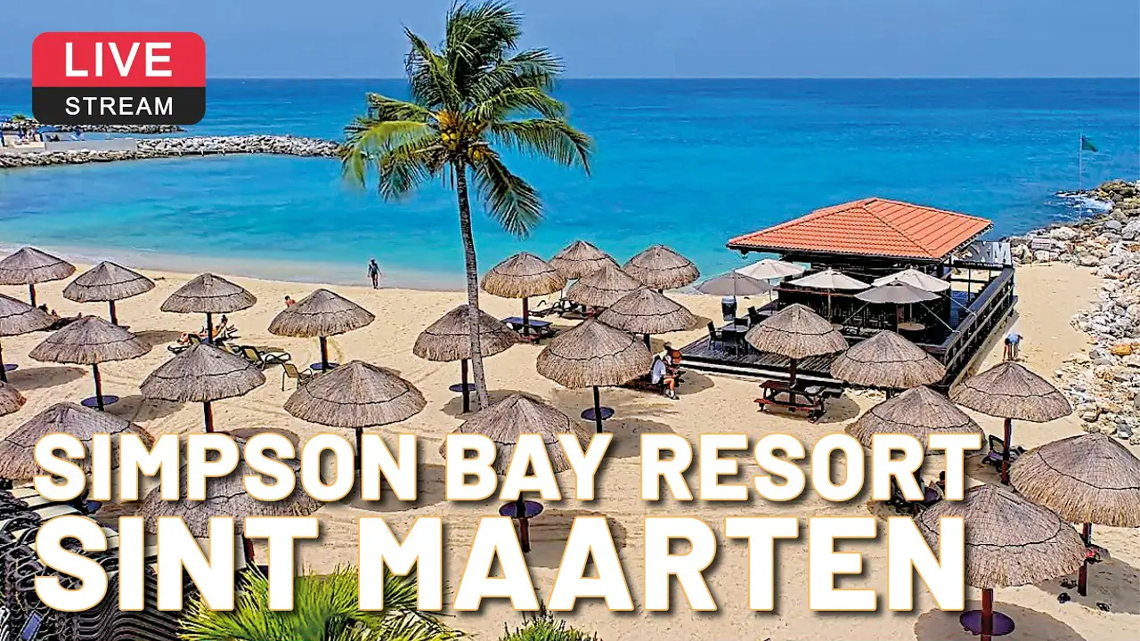 Cámara de playa de Simpson Bay Resort