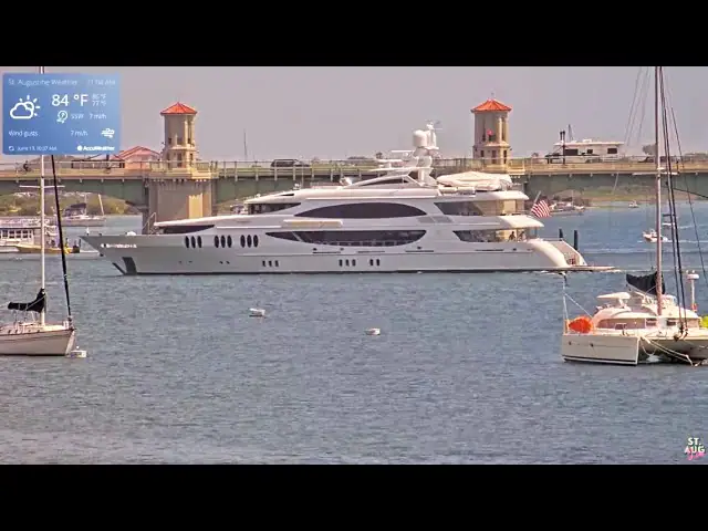 Vista en vivo de Cámara del río Matanzas, St. Augustine, Condado de San Juan en VolveVision