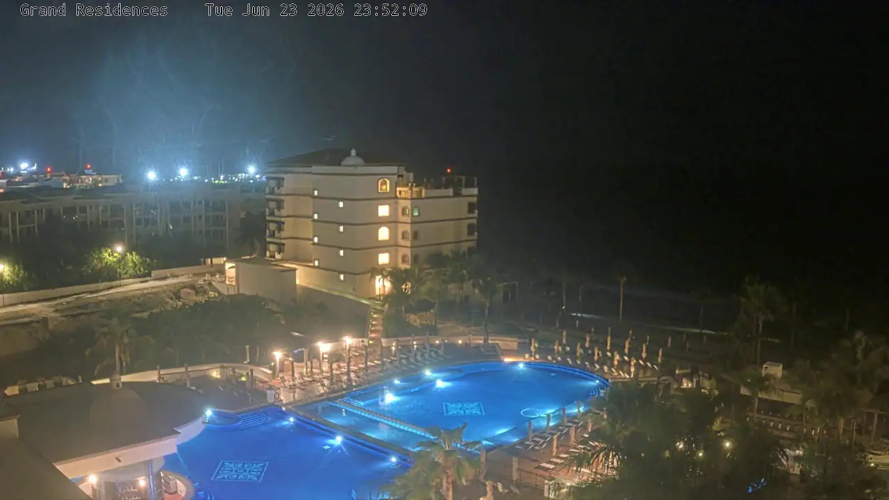 Vista en vivo de Grand Residences Cam, QR, México en VolveVision