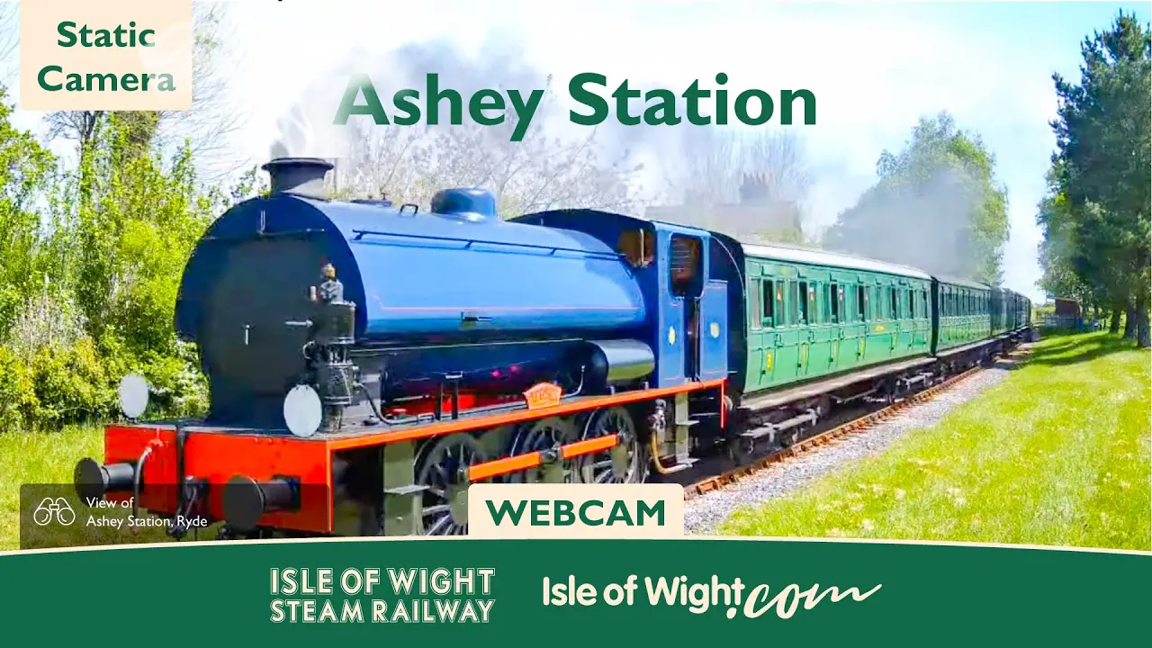 Vista en vivo de Cámara de Ashey Station, Isla de Wight en VolveVision