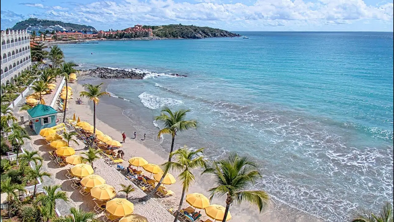 Vista en vivo de Cámara de Little Bay Beach, Sint Maarten en VolveVision