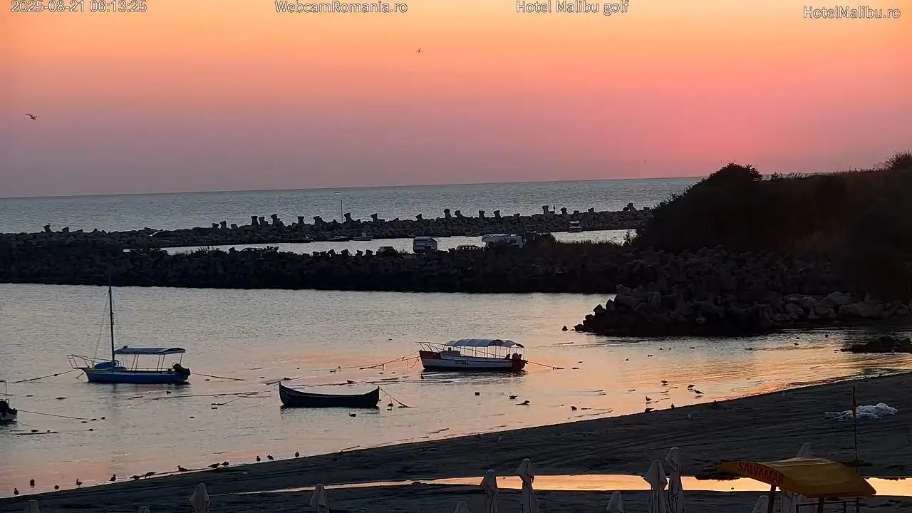 Mamaia Hotel Malibu, Romania, Constanța live camera view on VolveVision