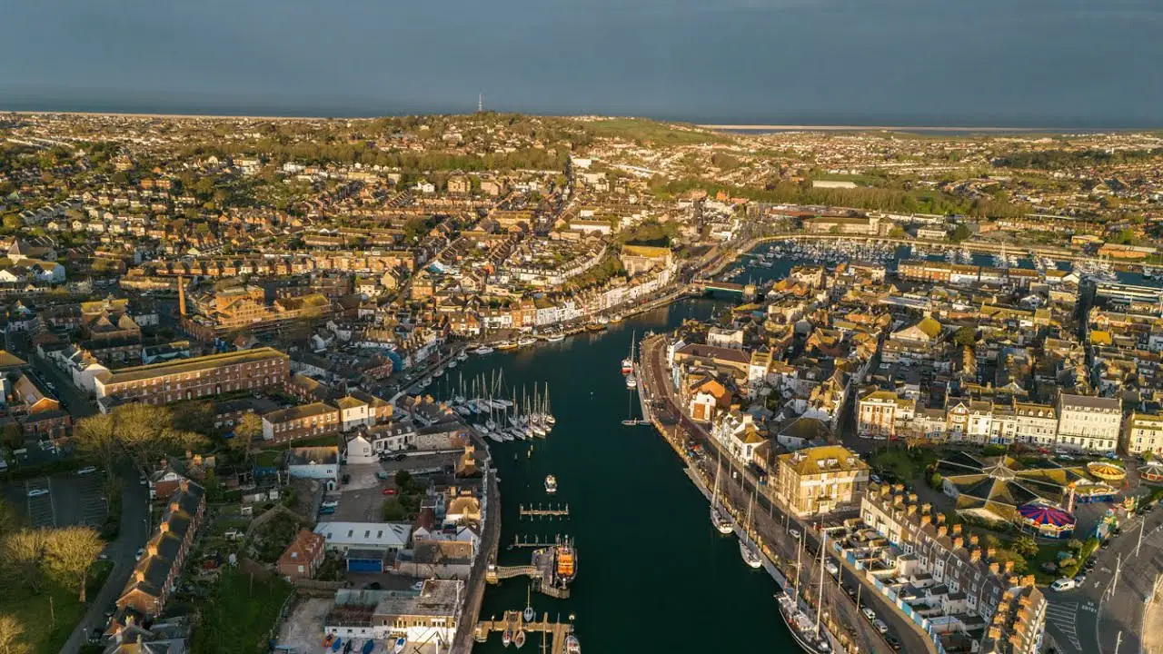 Cámara del puerto de Weymouth, Dorset